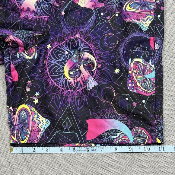 Kronic Prints Drill Clothing Mens Psychedelic Mushroom Board Shorts Size S NWT - Picture 14 of 15